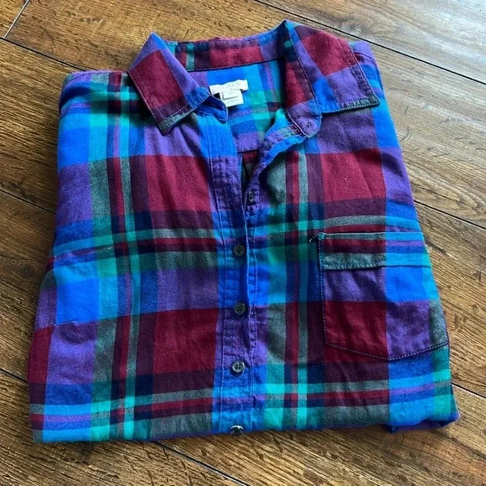 J.Crew half Buttons